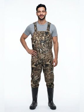 Frogg Toggs Camouflage waders. Size 10